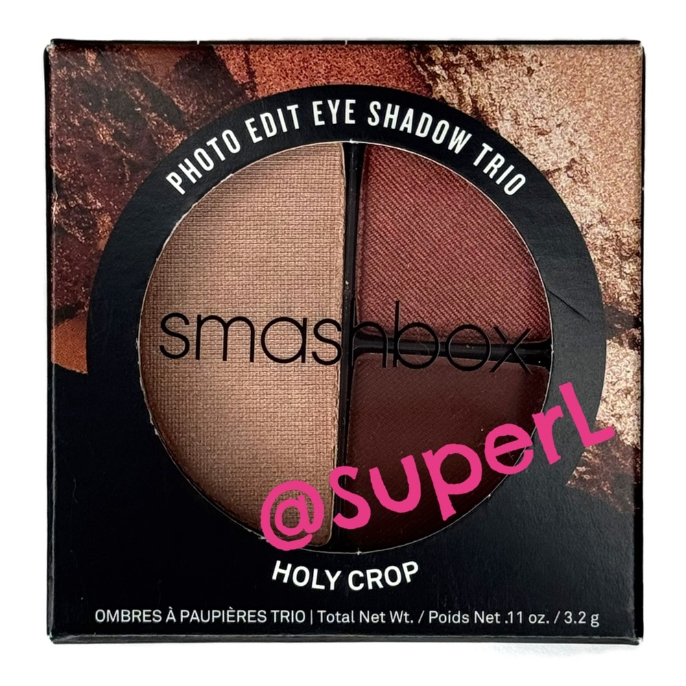 2/$30 NEW Smashbox Photo Edit Eye Shadow Trio Eyeshadow Holy Crop